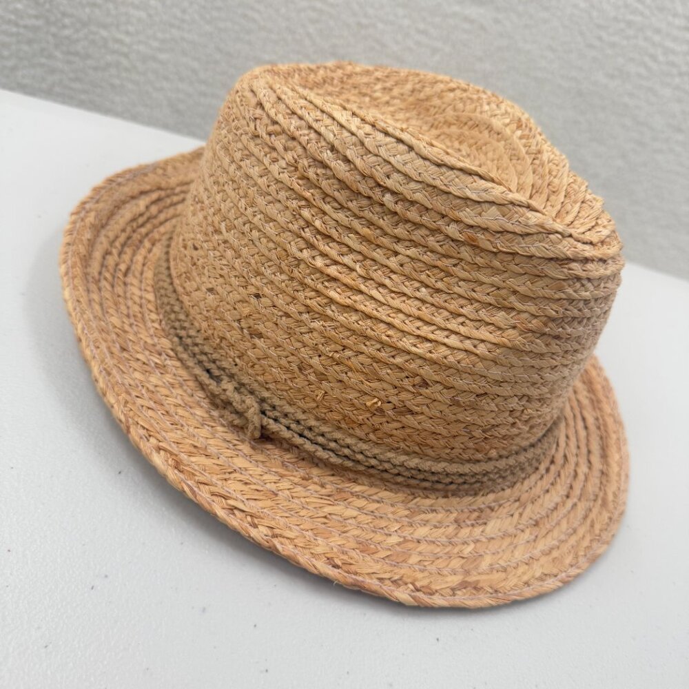 Scoop NYC Fedora 100% raffia Hat
